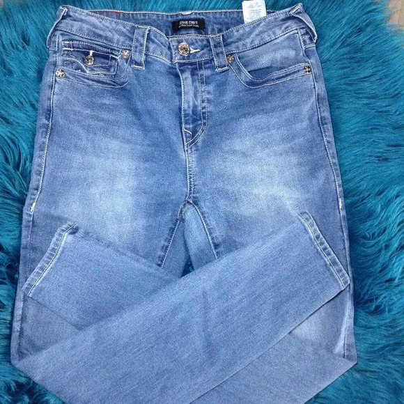 VINTAGE True Religion Women's jeans. Jenny Curvy, Y2K, Retro, Classic Girlhood - Picture 2 of 6